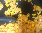 コーン炒飯～チーズのせ～作り方3写真