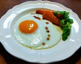 目玉焼きは『ポン酢派』になっていました　作り方3写真
