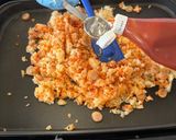 ホットプレートでまんまるオムライス作り方4写真