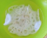 蓮根の梅酢漬け作り方1写真