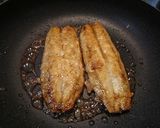 こんがりさんま❤モロヘイヤネバネバ丼作り方3写真