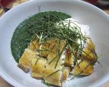 こんがりさんま❤モロヘイヤネバネバ丼作り方4写真