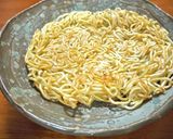 揚げ焼き♪堅めん♪ピリ辛餡かけちゃんぽん作り方5写真