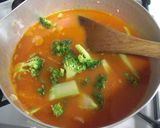 野菜ジュースde野菜たっぷりスープ作り方6写真