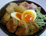 半熟タマゴが美味しい普段の煮物作り方9写真