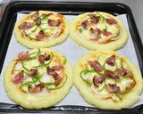 モチモチうまい！じゃがもちピザ作り方3写真
