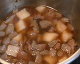 圧力鍋で♪牛すじの煮込み作り方4写真