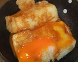 おじいちゃんの揚げ餅✿～玉子かけご飯風～作り方4写真
