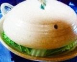 白菜と豚ばら肉のミルフィーユ蒸し煮作り方3写真