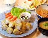 ホクホクもっちり★豚肉と山芋の磯辺揚げ作り方4写真