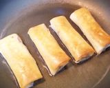 大人味♪ ドライトマトと豚のハーブ春巻き作り方4写真