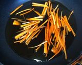 鯵の煮つけde立田揚げ彩り甘酢あんかけ作り方5写真