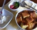 休日の朝食に☆パンプディング作り方6写真