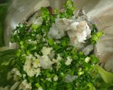 鶏とエビのふわふわハンバーグ作り方1写真