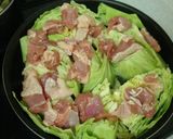 鶏モモとキャベツの簡単蒸し焼き～☆作り方2写真