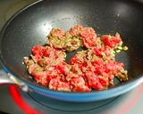 お好みソースでトマトハヤシライス♪作り方3写真