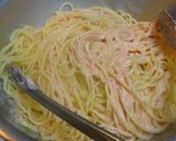 すだち香る　たらこスパゲティ作り方4写真