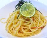 すだち香る　たらこスパゲティ作り方5写真