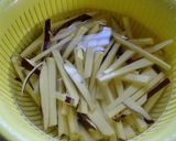 冷めてもカリカリ芋けんぴ作り方1写真