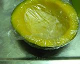 かぼちゃ丸ごとのキッシュ風グラタン作り方3写真