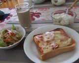 朝食におすすめ♪食パンで即席ピザ作り方3写真