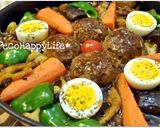 ☆たっぷり野菜de豪華煮込みハンバーグ☆作り方7写真