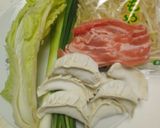 麺つゆで薄味のぎょうざ鍋！作り方1写真