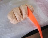 フルーツ&クリームチーズ包みパン作り方3写真