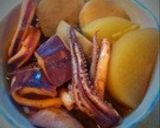 イカと里芋、大根の煮物作り方8写真