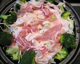 タジン鍋で♪豚バラとお野菜たっぷり蒸し作り方2写真
