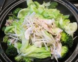 タジン鍋で♪豚バラとお野菜たっぷり蒸し作り方4写真