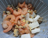 シーフードミックスで！　海鮮かき揚げ丼♪作り方1写真