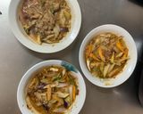 簡単中華風梅タコライス味青椒肉絲風作り方16写真