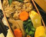 炊き込みご飯のお弁当　●for女子高生作り方6写真