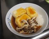 揚げ出し豆腐☆めんつゆあん作り方3写真