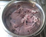 鶏レバーの甘辛煮作り方1写真