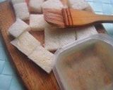 缶詰フルーツと食パンのトライフル作り方2写真