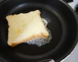 フレンチトーストのカラメルソースかけ♪作り方5写真