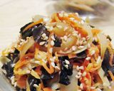 キャベツわかめの味噌マヨ和え✿作り方7写真