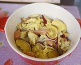 ✿とろとろ半熟卵の♡シーザーポテト焼き✿作り方4写真