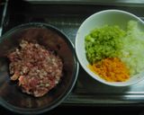 ラム肉で♡ラム肉のミートソースパスタ作り方1写真