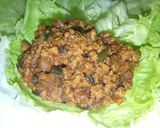 中華風✿豚ひき肉の辛みそ炒め✿レタス巻き作り方2写真