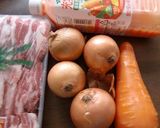 梅酒と充実野菜で味付けしたスペアリブ作り方1写真
