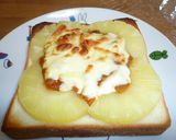 パイン缶でお花トースト☆酢豚風作り方7写真