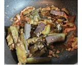 なすとツナのごま油&焼肉のたれ炒め作り方3写真