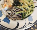 鶏むねときゅうりの冷やしごまだれそば作り方6写真