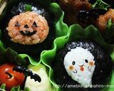 ハロウィン キャラ弁☆おばけ＆ジャック♪作り方7写真