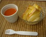 桃缶でパンプディング作り方6写真