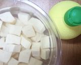 ほんのり彩り豊かな♡さつま芋のご飯作り方1写真