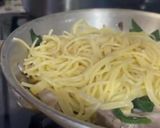とーちゃんの豚カルビと野菜のオイルパスタ作り方5写真